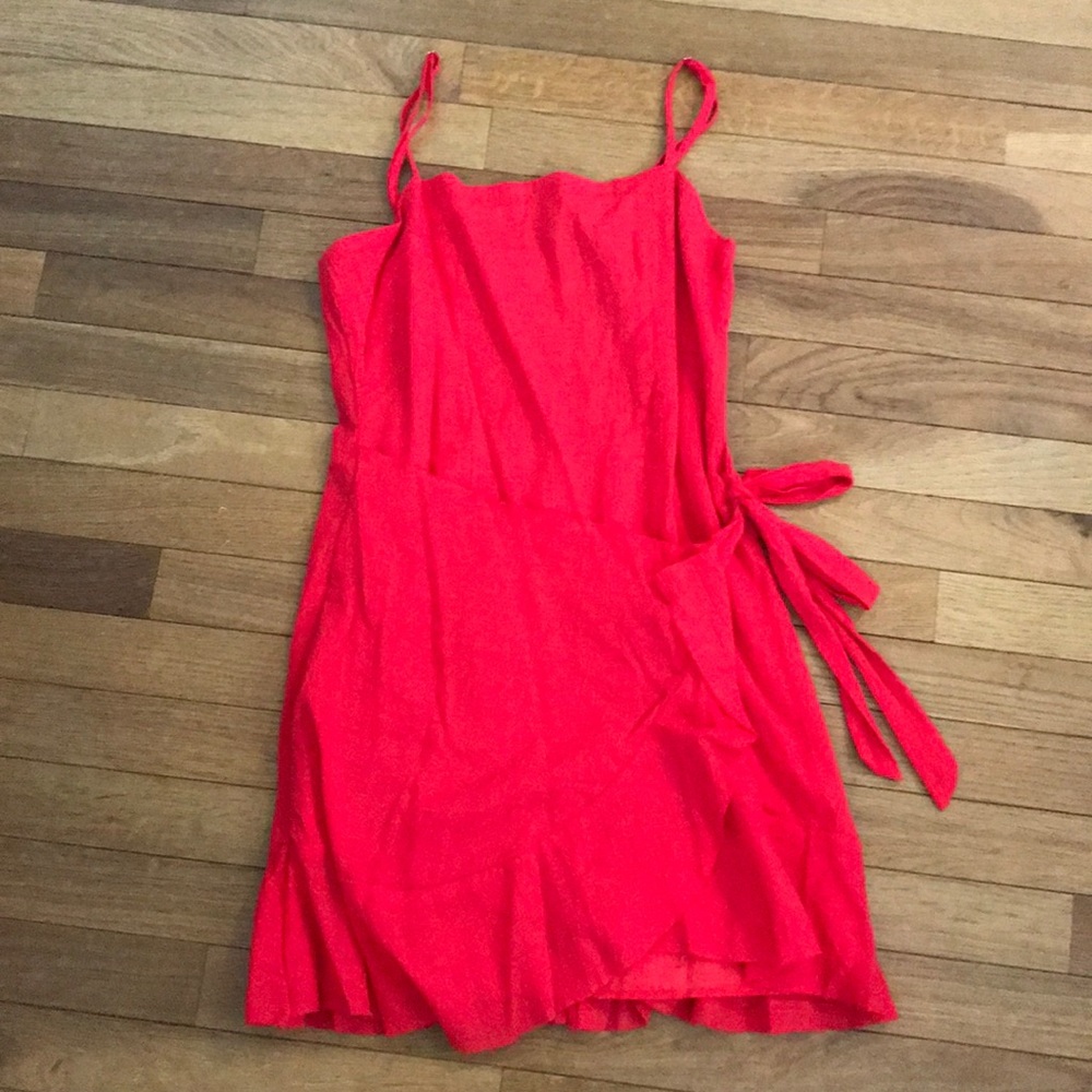 Red dress